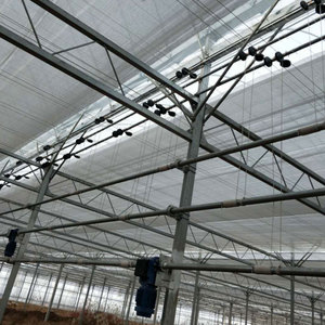 韩式温室大棚钢丝绳驱动遮阳系统降温水平夹子驱网夹紧线器等配件