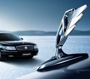 别克老款君威机盖立标牌 立标车标 老君威立标 老君越机盖标 风标