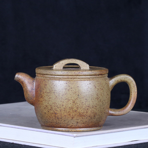 台湾回流老茶壶宜兴紫砂名家早期顾景舟全手工龙窑柴烧窑变汉瓦壶