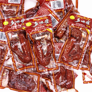 包邮乡巴佬鸭翅湖南风味酱卤肉食15小翅尖30袋2019休闲熟食零食