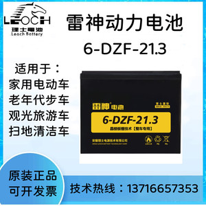 原装理士雷神动力蓄电池6-evf-21.3ah-150ah全系列电动车动力电瓶