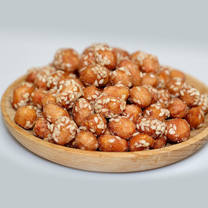 蜂蜜芝麻香酥花生米熟散装袋装怀旧儿时零食休闲糖衣花生5斤装