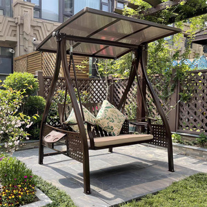 户外秋千庭院花园露台成人家用荡秋千室外别墅天台阳台休闲吊椅