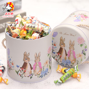 上海特产冠生园大白兔奶糖盒铁盒糖果年货节礼物糖果伴手礼
