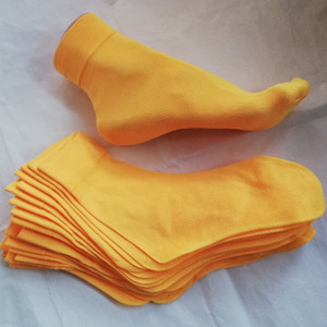 10双装结婚黄袜子丝袜短袜脚踏黄金招财袜新郎新娘男女本命年喜庆