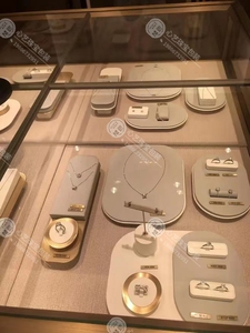 珠宝饰品展示道具项链戒指座手镯钻石柜台平柜展示架私人设计定制