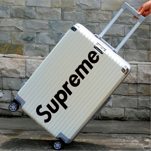 supreme防水潮牌笔记本吉他滑板冰箱车贴旅行箱拉杆箱 行李箱贴纸