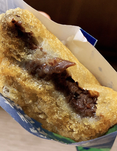 北京虎坊桥京天红炸糕  桂花豆沙馅炸糕 老北京美食小吃零食 顺丰