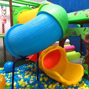 淘气堡螺旋滑道儿童乐园室内游乐场s滑桶圆筒滑梯转筒塑料滑滑梯