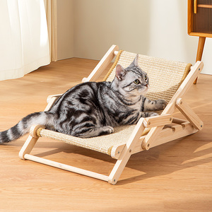 剑麻猫躺椅猫抓板咪睡爬架猫猫摇椅凳子沙发夏季宠物玩具猫窝猫床