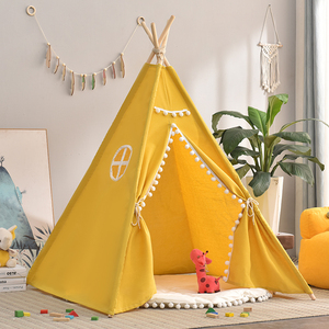 儿童小帐篷室内北欧宝宝玩具屋印第安家用公主房子女孩男孩游戏屋