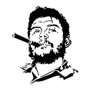 防水反光汽车贴纸古巴革命马克思列宁主义a120切格瓦拉cheguevara
