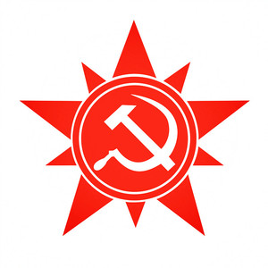 汽车装饰贴纸反光防雨水机车拉花个性创意09021苏联红色警戒怀旧