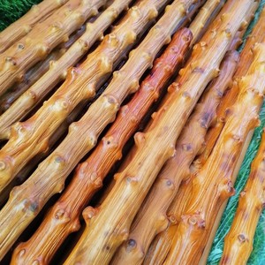 对节木武术鞭杆原生木头天然纹理文玩把玩健身防身棍防狗神器精品