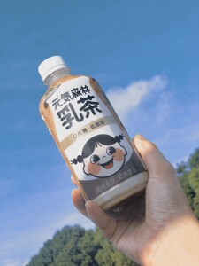 元气森林拿铁乳茶咖啡味奶茶咖啡元气森林荔枝味元気森林每日茶