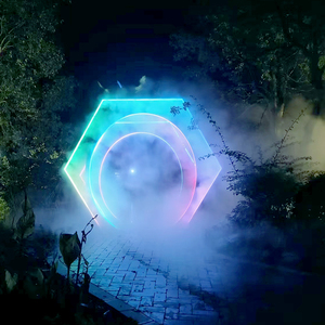 雾化门水雾门雾森景观雕塑通道喷头降温除尘景区引流通道喷淋定制