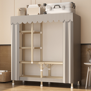 IKEA宜家免安装折叠简易衣柜家用卧室衣橱收纳柜子结实耐用布衣柜