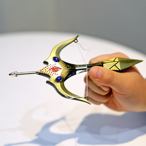 古代兵器暗器诸葛唐三手办神弩武器金属模型玩具可发射男孩的礼物