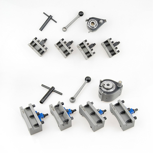 热销家用车床快换刀架欧式四方刀座小刀架机床配件小车床刀架总成