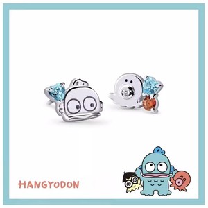 Hangyodon经典系列-人鱼汉顿小丑鱼耳钉可爱卡通童趣小众创意礼物