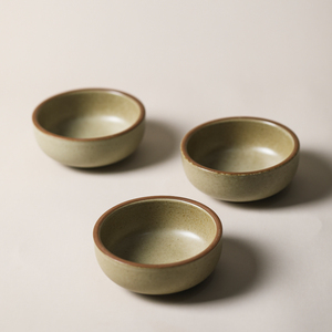 日式陶瓷米饭碗碟家用单个复古老式简约酒店餐具蒸蛋甜品碗吃饭碗