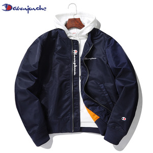 冠军车2022新款外套男春秋季休闲情侣装男士夹克飞行员女棒球服潮