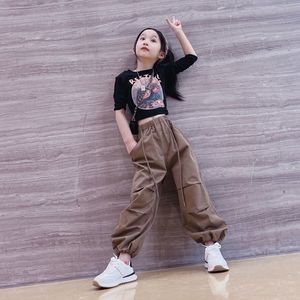 女童秋季套装2023新款韩版萌娃暑期穿搭休闲时尚炸街工装裤两件套
