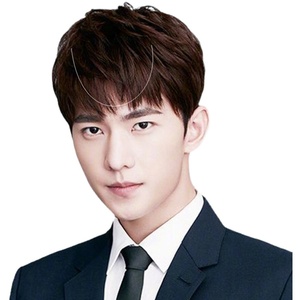 假发男士韩版帅气假发短发时尚中年隐形无痕自然蓬松男生真发全头