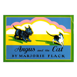 英文原版绘本 Angus and the Cat 安格斯和猫  安格斯系列 凯迪克奖得主Marjorie Flack 英文版 进口英语原版书籍