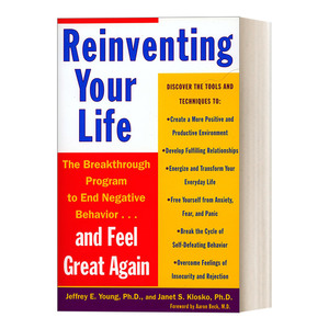 英文原版 Reinventing Your Life 重建生命的內在模式 如何修补童年形成的性格缺陷 Jeffrey E Young 励志 心理 英文版 进口书籍