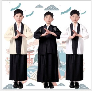 儿童和服男女日本武士服拍照写真古装演出舞台装万圣节传统服装