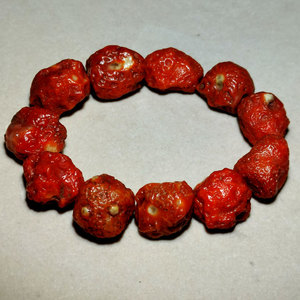 阿拉善玛瑙戈壁石奇石小精品大漠珠宝地表筋脉石红筋脉原石手串