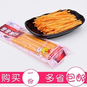 李星星棒棒素牛辣条辣丝80后怀旧麻辣零食品重庆香辣风味辣棒包邮