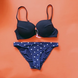 法国mg比基尼marc冲浪seafolly泳衣roxy ripcur内衣jcrew复古波点