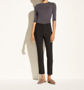 吸烟裤女高腰夏