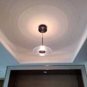 新特丽led护眼新款涟漪圆形壁灯床头吊灯现代简约餐桌灯 假一罚十