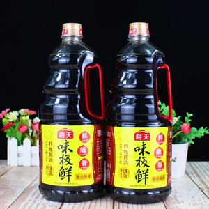 海天味极鲜酱油1.9l*2桶 生抽特级酿造酱油佐餐凉拌商用大瓶包装