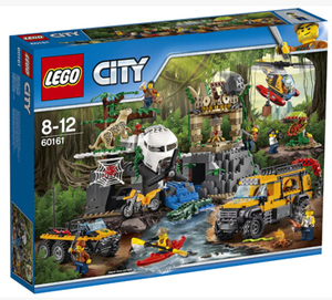 2017中性欧洲新款乐高 lego 60161 城市系列 丛林遗跡探勘