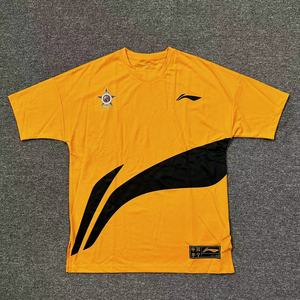 李宁cba赞助款深圳全明星中国李宁短袖文化衫宽松短袖t恤atsn311