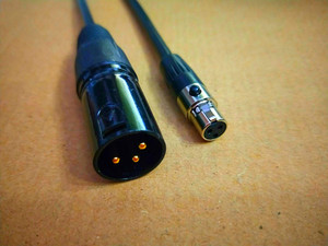 xduoo 乂度x10t aes ebu平衡同轴输出输入线mini迷你xlr连接线