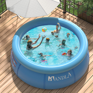 超大号游泳池家用儿童充气泳池家庭超大室内外加厚折叠小孩戏水池