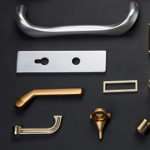 hopo五金好博推拉门移门拉手bh467豪华拉手中心距256把手重型