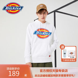 dickies卫衣男春季新款连帽情侣好搭休闲上衣女迪克斯圆领