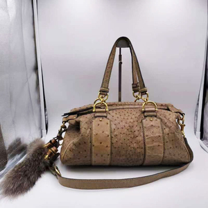 gucci/古驰-鸵鸟皮 手拎包肩带 二手奢侈品不退不换正品