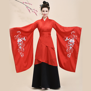魏晋汉服女改良广袖襦裙曲裾影视剧古装演出服皇后装凤袍贵妃古装