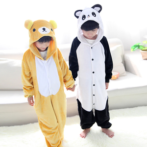 儿童节服装小朋友熊猫cosplay动画片人物衣服儿童卡通小熊演出服
