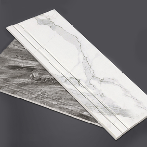 成都通体一体式楼梯砖客厅踏步瓷砖灰色仿大理石梯步地砖台地板砖