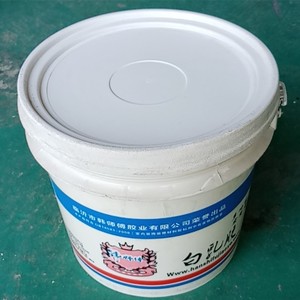 木头用胶 美纹乳白色净味水性白乳胶桶装 装修建筑工程胶水 工厂