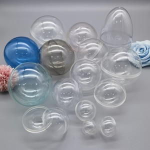 高透明塑胶盒扭蛋壳扭蛋球大号日本12娃娃机球壳空壳装饰填充物