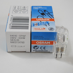 OSRAM欧司朗64516 230V300W棚影室闪光灯 摄影造型灯泡NAED 54766
